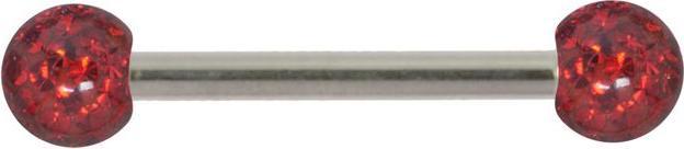 Bijouteria Brustpiercing (Kristall, Chirurgenstahl 316L, Epoxiharz)