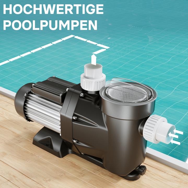 Produktbild Wiltec Poolpumpe 19200 l/h