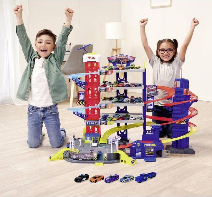 Immagine prodotto Majorette Super Chase Center+5 veicoli