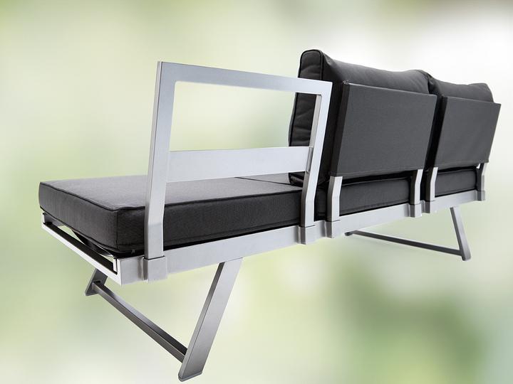 Produktbild Sieger Exclusiv Passion Gartenmöbelreihe Auckland Lounge Auckland Lounge graphit grau
