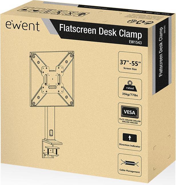Produktbild Ewent Flatscreen Desk Clamp (Tisch, 55", 35 kg)