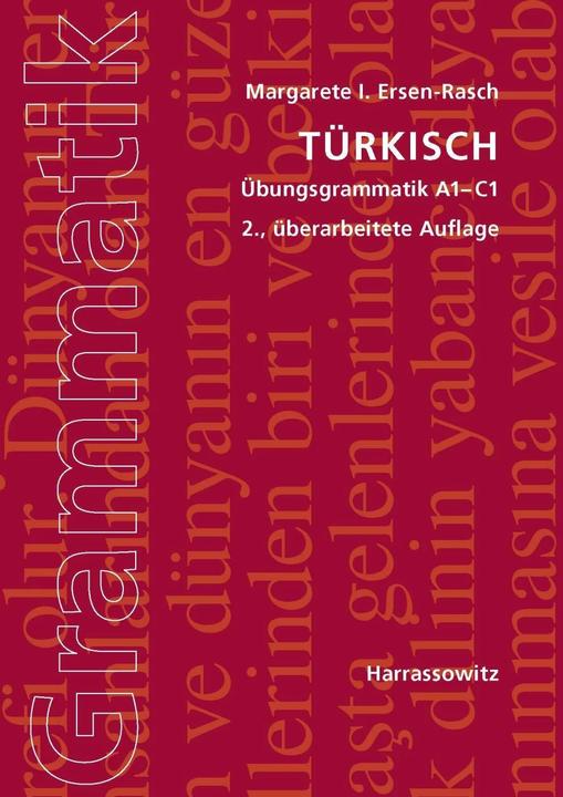 Produktbild Türkisch Übungsgrammatik A1-C1 (Deutsch, Margarete I. Ersen-Rasch, 2013)