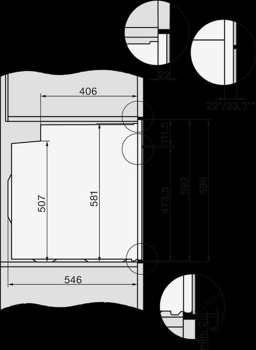 Actual product image Miele H 2265-1-60 BP