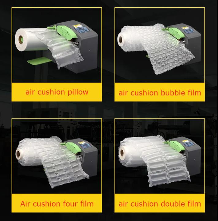 Produktbild Plutoos Schutzverpackung Kissen Luftpolsterfolie Aufblasbare Taschen Kissen Luftverpackungsmaschine