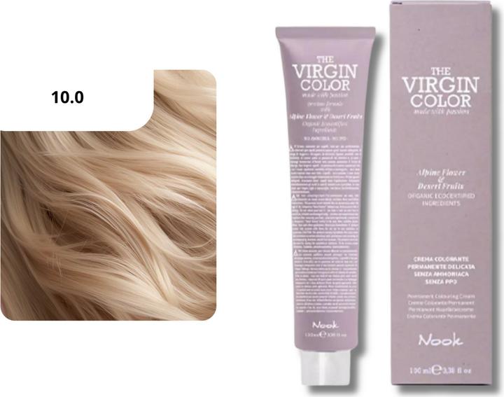 Immagine prodotto Nook Tintura per capelli Virgin Colour (10,0 Biondo platino)