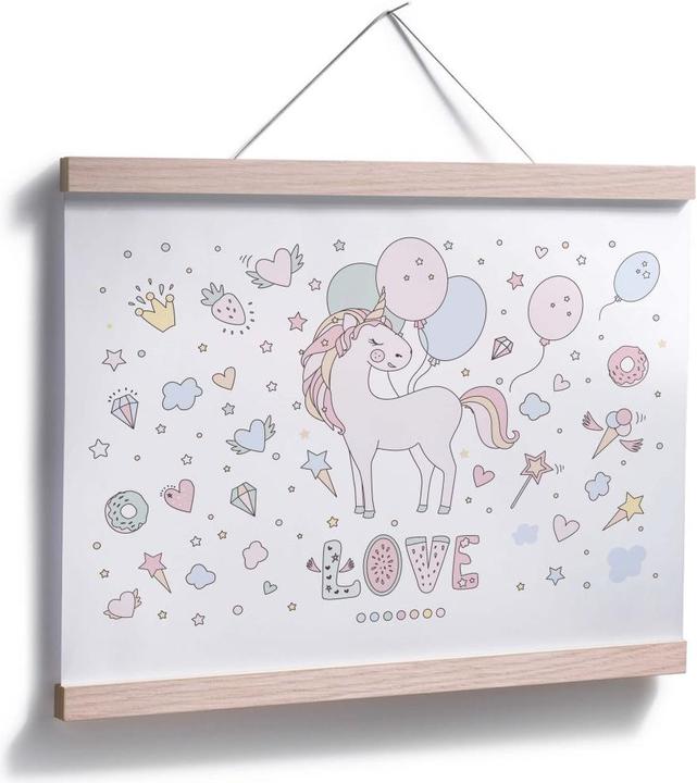 Produktbild Trenddeko Kvilis - Unicorn Love - Einhorn Ballon-Fete (80 x 60 cm)