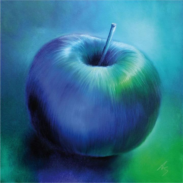 Produktbild Trenddeko Schmucker - Blauer Apfel (336 x 350 cm)