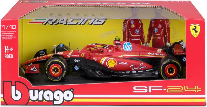 Actual product image Bburago Ferrari F1 SF-24 1/18 Sainz 2024