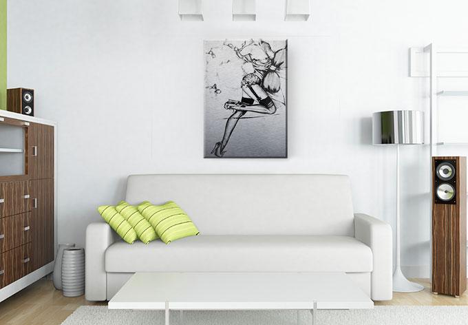 Actual product image Trenddeko Seductive pinup (70 x 100 cm)