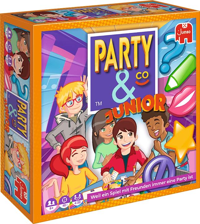Produktbild Jumbo 19865 - Party & Co. Junior, Partyspiel, für 4-20 Spieler, ab 8 Jahren (DE-Ausgabe) (Deutsch)