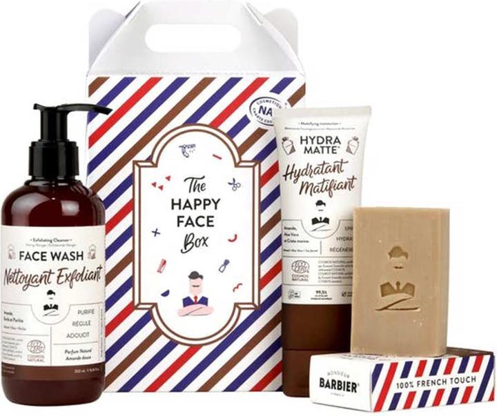 Monsieur Barbier The Happy Face Box - Mattierend (Gesichtspflege set)