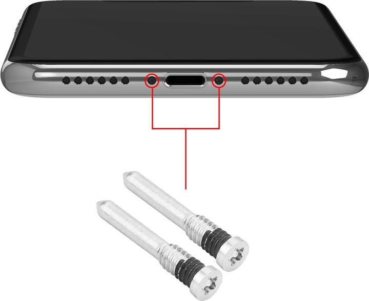 Produktbild Clappio 10 Stück Pentalobe-Schrauben (iPhone X)
