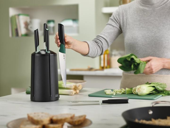 Actual product image Joseph Joseph 5-piece Elevate Sage Knife Carousel, H 35cm