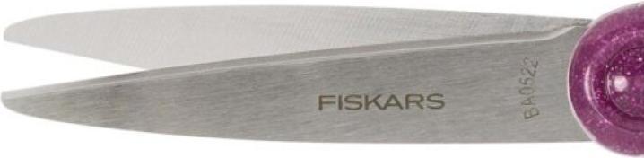 Produktbild Fiskars 1067860 Schülerschere, violett-glitzer (18 cm)