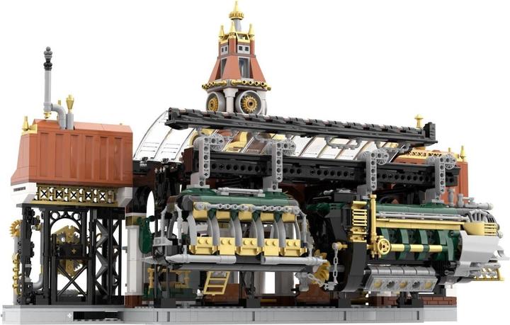 Actual product image Pantasy Steampunk Series Railway Station
