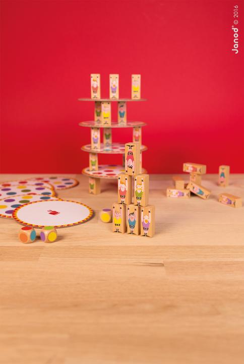 Image du produit Janod Jeu d'adresse Acrobat (Allemand, Français)