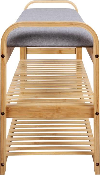 Produktbild Leitmotiv Arch Double Shelf Bamboo (50.50 cm)