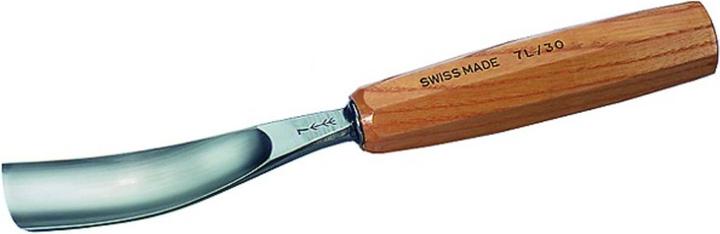 Bildhauereisen längsgekröpfte Form