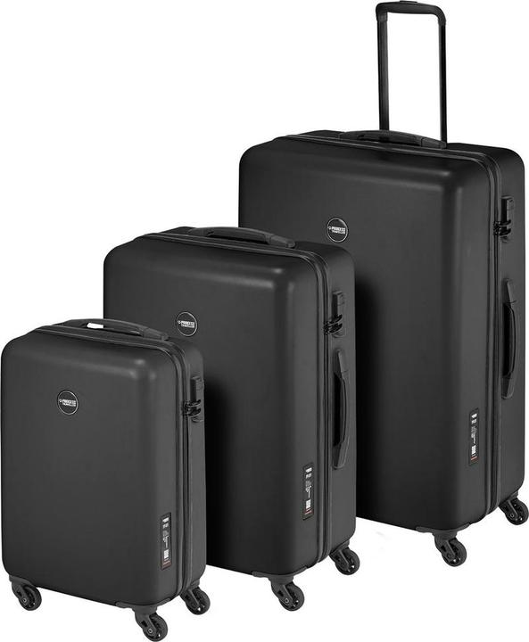 Actual product image Princess Traveller PT01 - Koffer set - Pitch Black - SML (35 l)