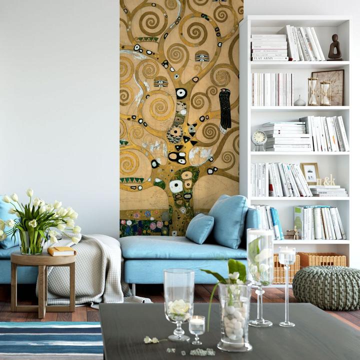 Produktbild Trenddeko Klimt - Der Lebensbaum (96 x 260 cm)