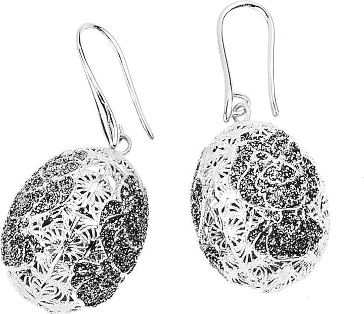 Image du produit Ottaviani Boucles d'oreilles avec diamant noir scintillant
