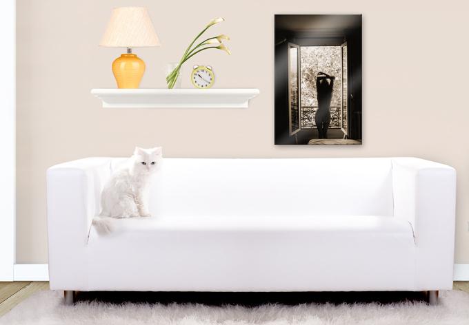 Actual product image Trenddeko The view from the window! (70 x 100 cm)