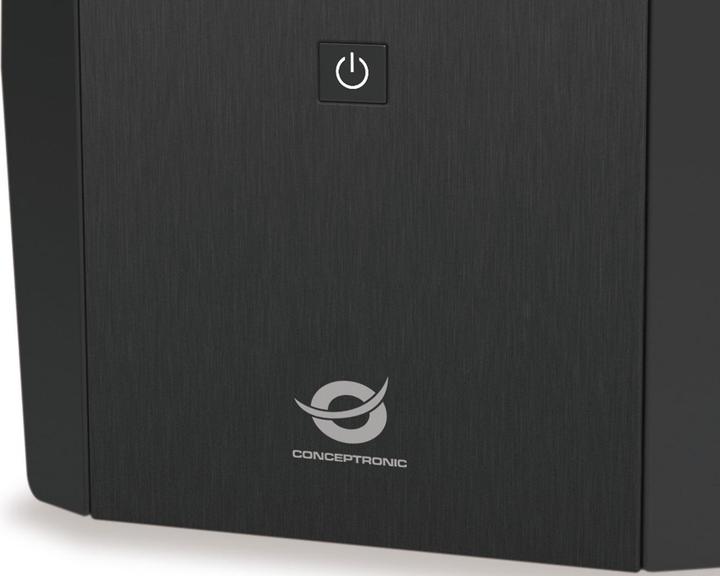 Actual product image Conceptronic ZEUS USP 2200VA 1320W 4xUK Sockets HID,USB,RJ45 (2200 VA, 1320 W, Line-interactive UPS)