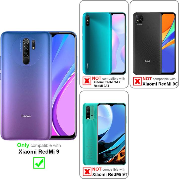 Immagine prodotto Cadorabo Copertina magnetica invisibile del libro (Xiaomi Redmi 9)