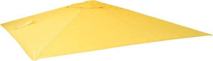 Produktbild Swisshandel24 Bezug für Luxus-Ampelschirm, Sonnenschirmbezug Ersatzbezug, 3x3m (Ø4,24m) Polyester 2,7kg gelb (2.95 m)