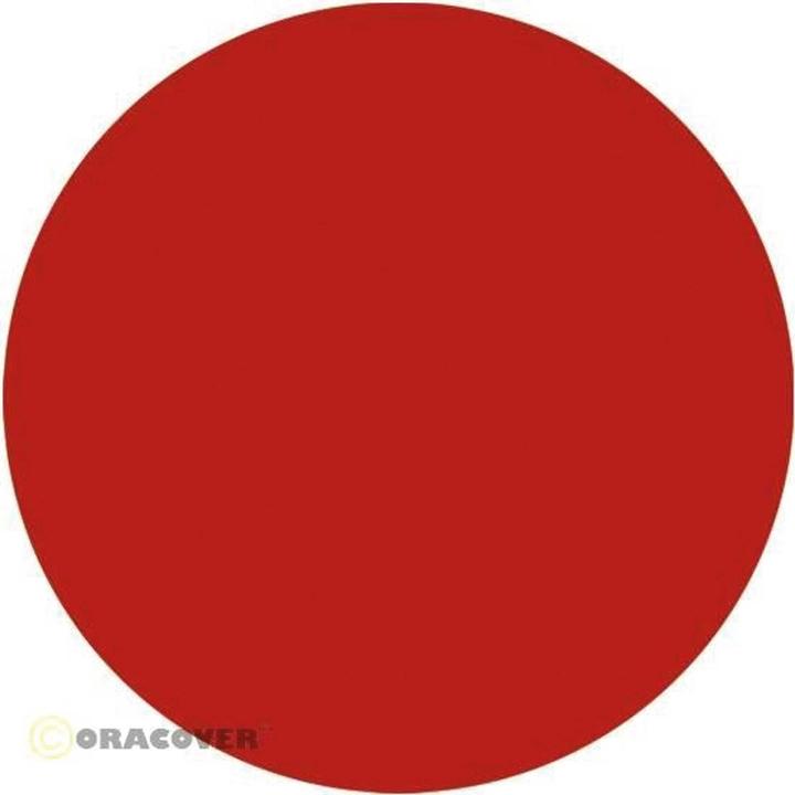 Image du produit Oracover Film thermocollant Oralight, rouge transparent