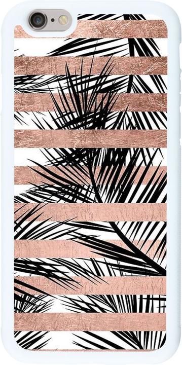 Immagine prodotto PhoneLook Cover in silicone bianco Palme a strisce dorate (Apple iPhone 6)