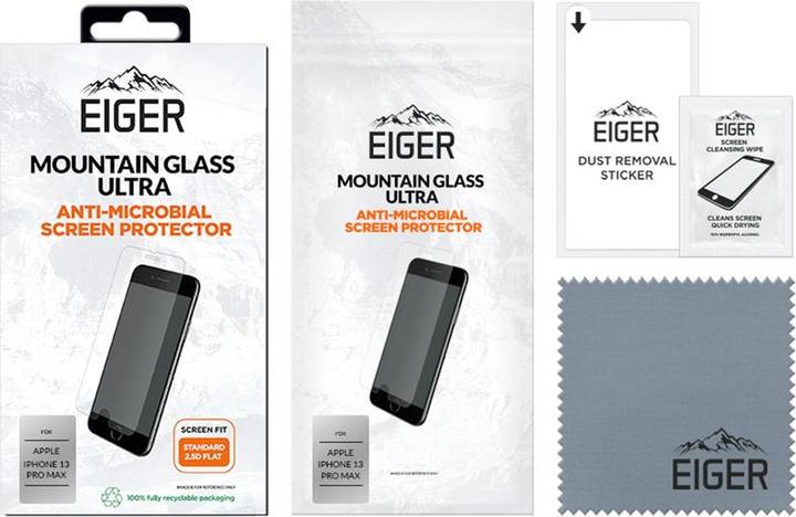Immagine prodotto Eiger Mountain Glass Ultra (1 Pezzo/i, Apple iPhone 13 Pro Max, Apple iPhone 14 Plus)