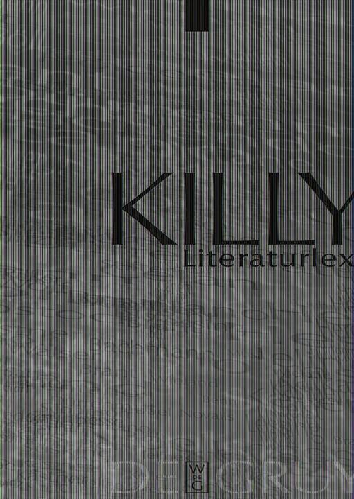 Produktbild Literaturlexikon. Band 13 (Deutsch, Karina Kellermann, Steffen Martus, Achim Aurnhammer, Wilhelm Kühlmann, Walther Killy, Jürgen Egyptien, Reimund B. Sdzuj, 2012)