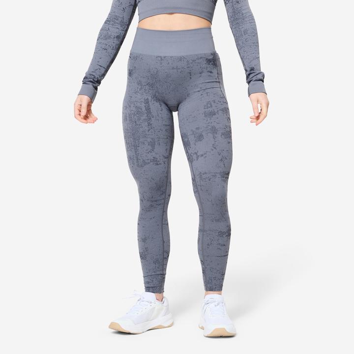 Immagine prodotto Domyos Leggings nahtlos - grau (XL)