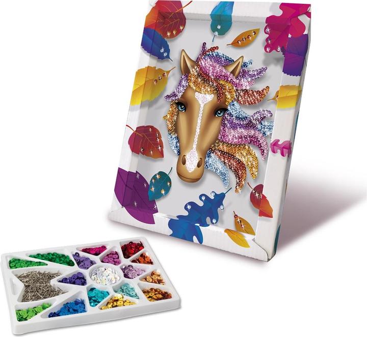 Produktbild Lansay Paillettenkunst Pferd