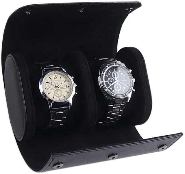 Actual product image PhoneLook Luxurious and high-quality watch storage box and soft watch cushion 2 watches