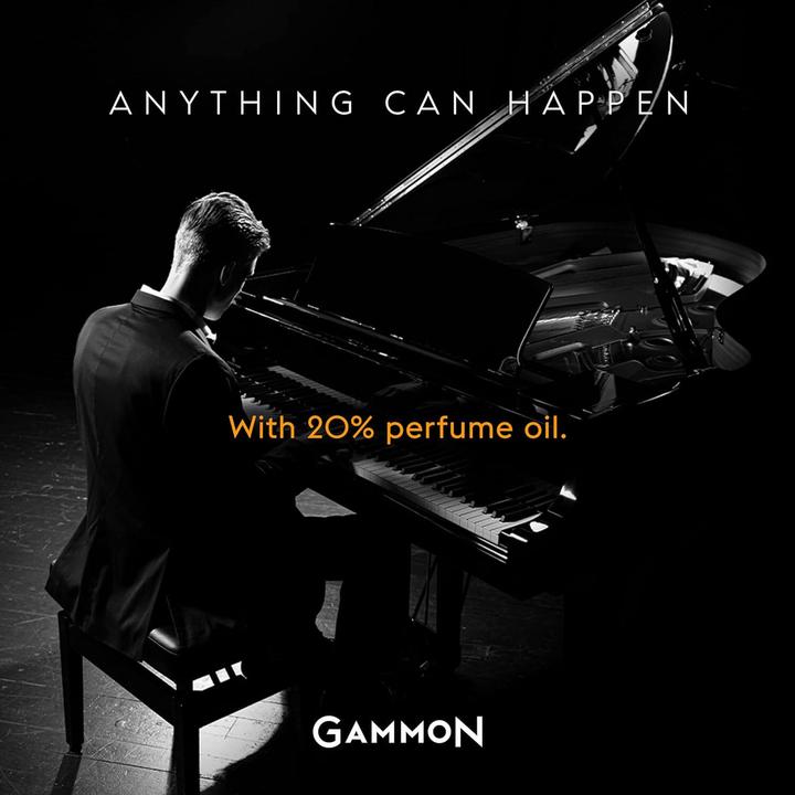 Produktbild Gammon 8864 Black Notes Parfum Recharge-Set A (3x20 ml), das holzig-süsse BLACK PIANO Herren Parfum (Eau de Parfum, 60 ml)