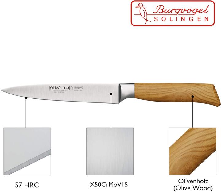 Actual product image Burgvogel Solingen Oliva Line chef's knife (15 cm)