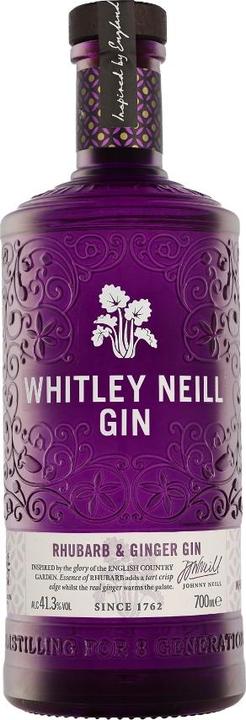 Whitley Neill Rhubarb & Ginger Gin 41,3% Vol. 0,7l (6 x 70 cl)
