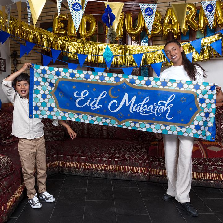 Actual product image Boland Polyester Banner 'Eid Mubarak' 50 x 180 cm
