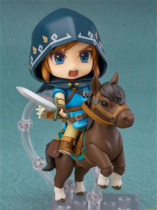 Actual product image Good Smile Company The Legend Of Zelda Nendoroid Actionfigur Link Breath of the Wild Ver. DX Edition (5th-run) 10 cm
