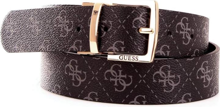 Actual product image Guess Tyren, Textile Belt, Gray, For Women, Size S (S)