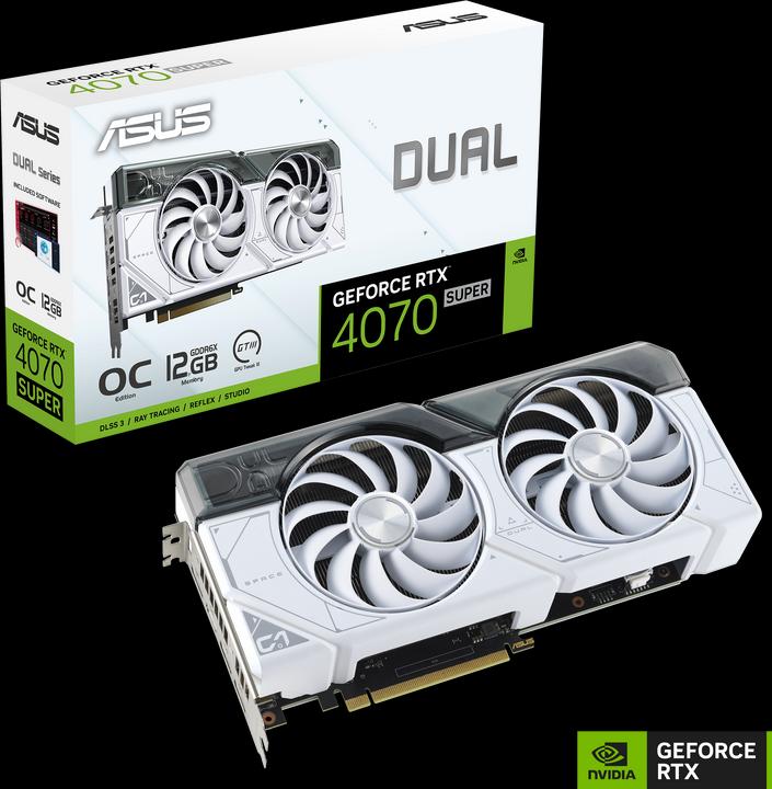 ASUS DUAL-RTX4070S-O12G-WHITE (12 GB)