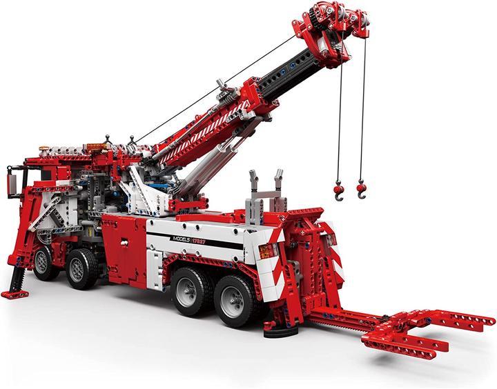 Produktbild Mould King Feuerwehr Abschleppfahrzeug