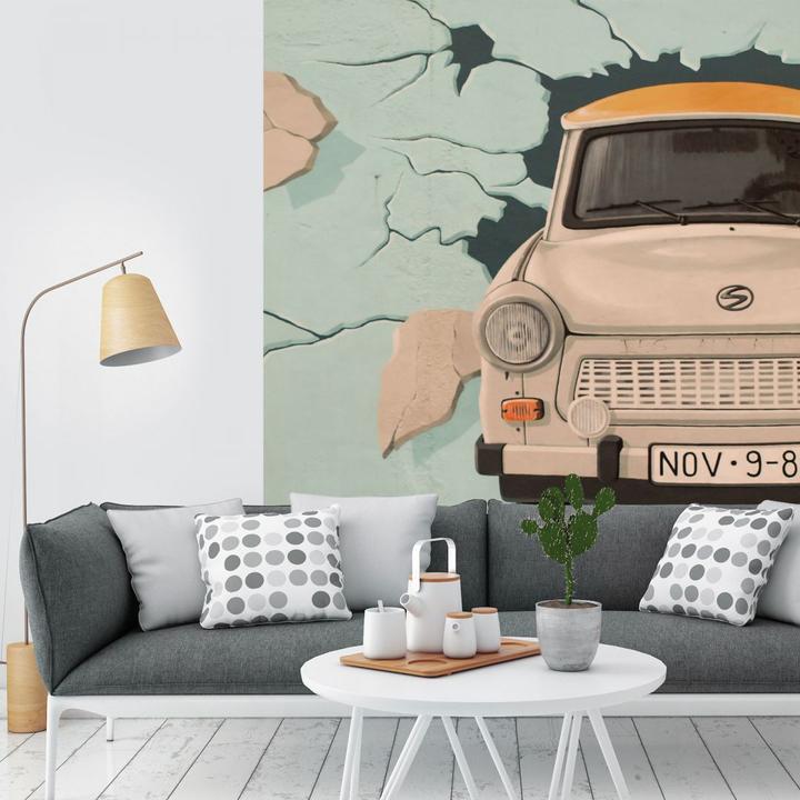 Produktbild Trenddeko Ab durch die Wand (192 x 260 cm)