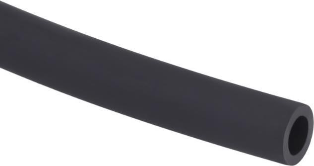Actual product image Alphacool AlphaTube tube TPV 16/10mm - black Matt 3.3 m (3.30 m, Plastic)