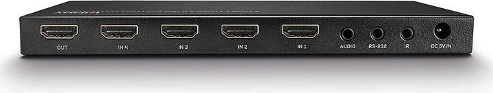 Actual product image Lindy 4 Port HDMI 2.0 18G Switch with Audio