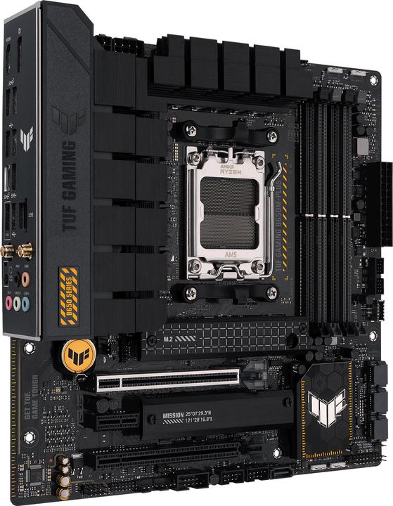 Produktbild ASUS TUF GAMING B650M-PLUS WIFI (AM5, AMD B650M, mATX)