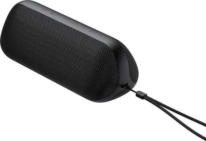 Actual product image Havit The M69 speaker is black (25 h, Rechargeable battery operated)