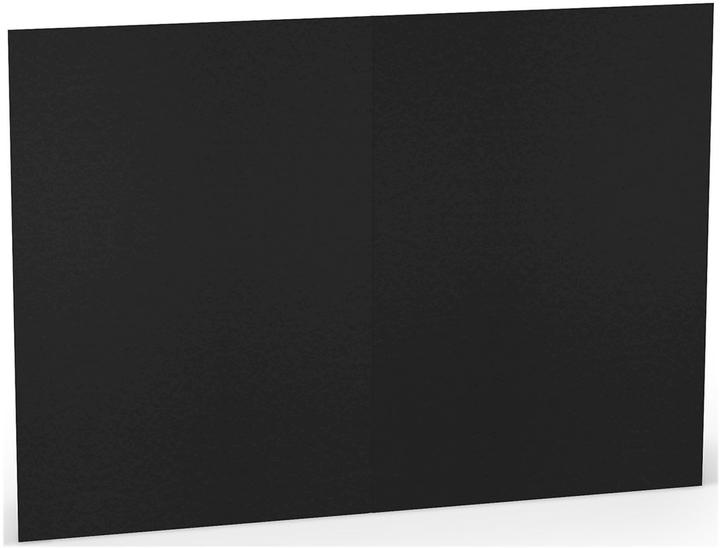 Rössler Letter card HD A5 PL black (A5, 220 g/m², 5 x)